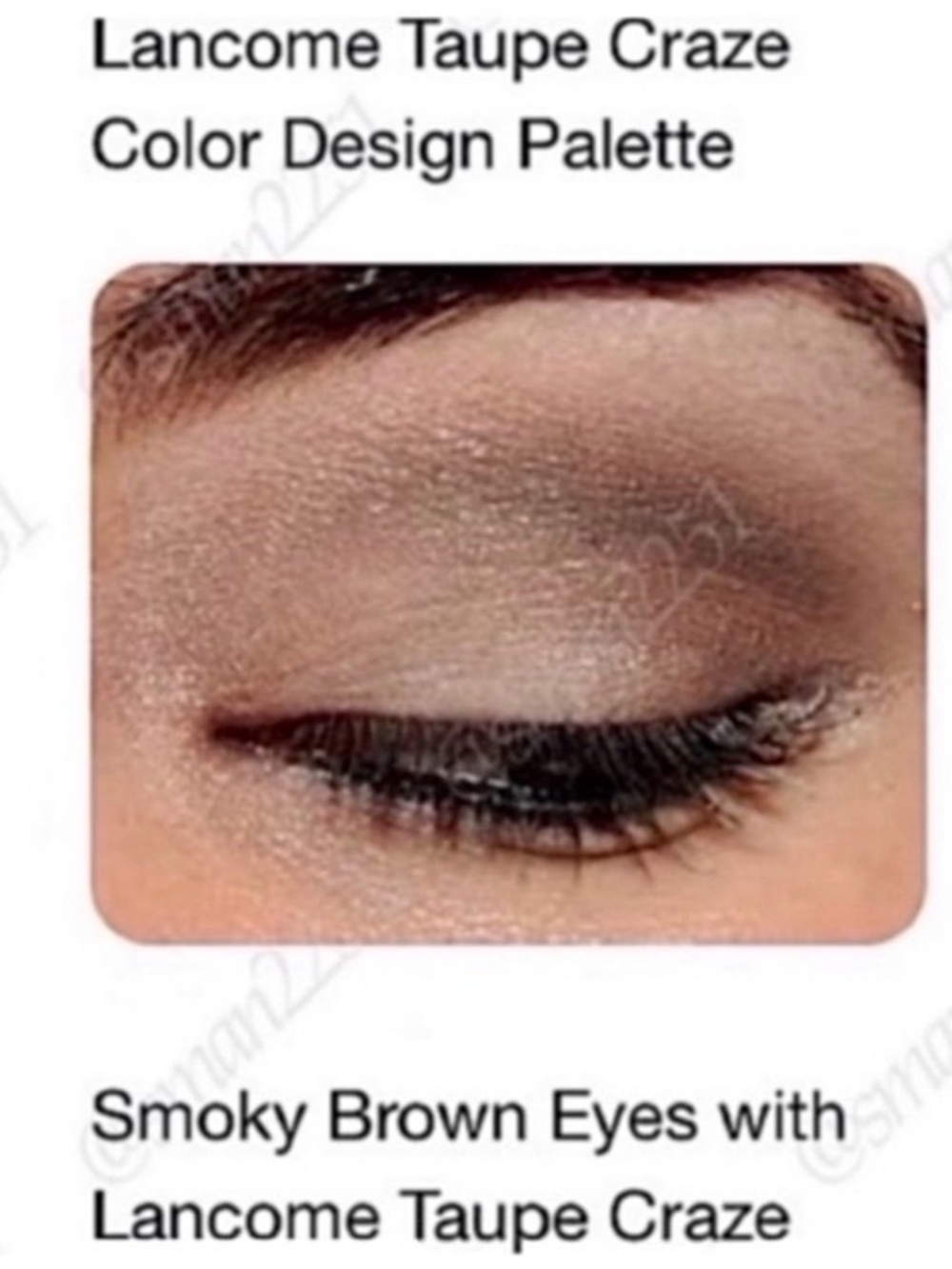 💗NEW!💗Lancôme 100 Taupe Craze Color Design Eyeshadow Palette BRAND NEW! - Picture 7 of 9